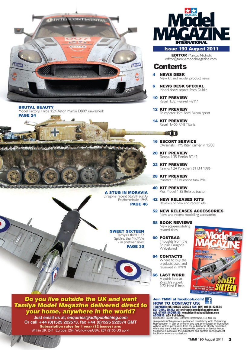 Tamiya Model Magazine 190 (2011-08)